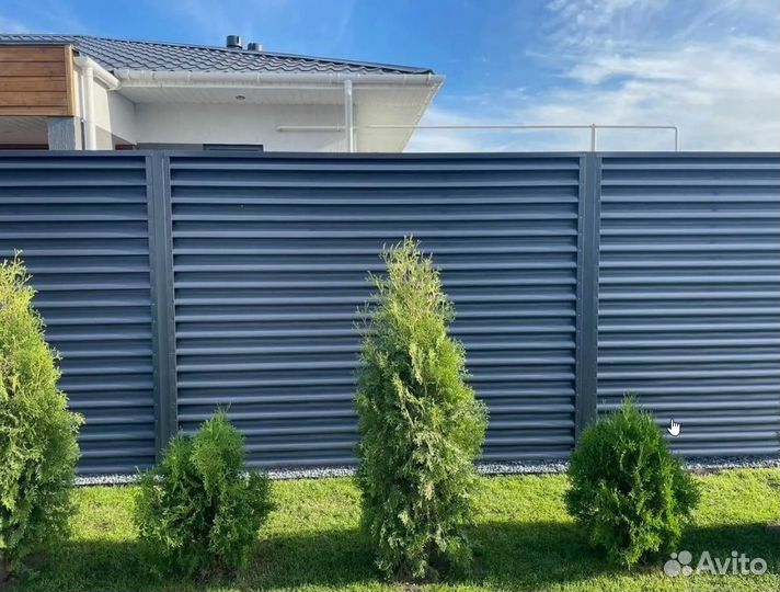 Забор жалюзи самые модные в этом сезоне