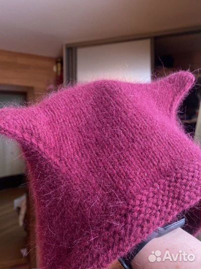 Шапка с ушками