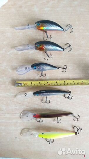 Набор воблеров бу