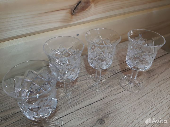 Хрустальные фужеры