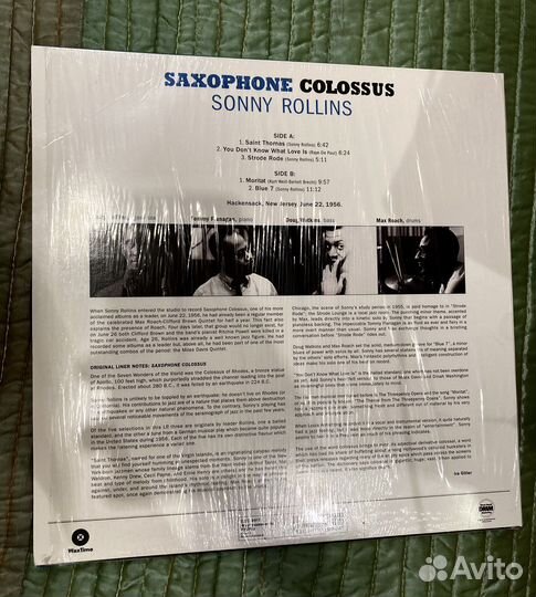 Sonny Rollins - Saxophone Colossus
