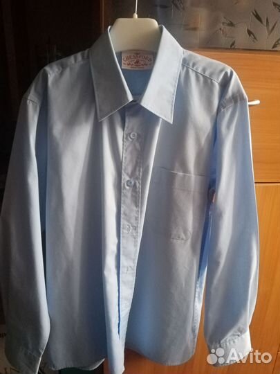 Рубашки (2 шт) на мальчика 134 р