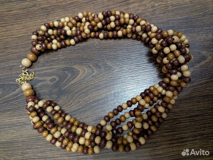 Деревянные бусы