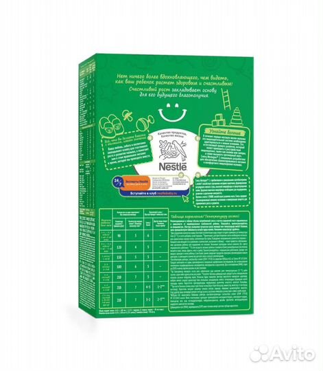 Детское питание Nestogen NAN Нутрилон Малютка