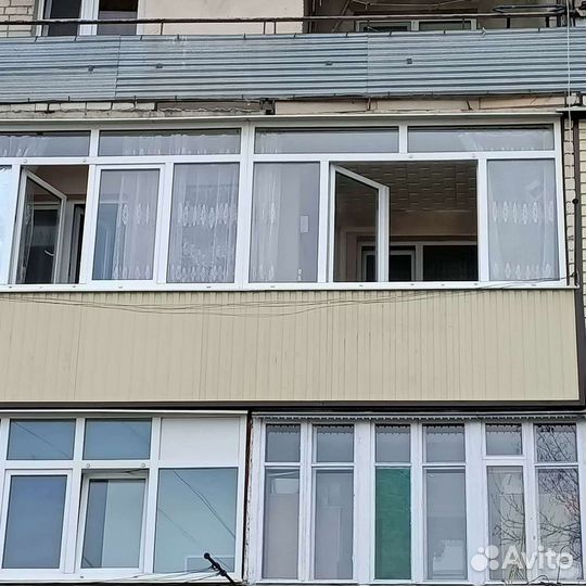 Балкон пластик, лоджия пвх 6 метров, окна