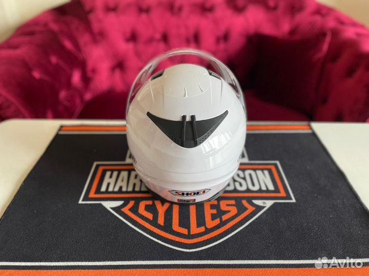 Мотошлем облегченный открытый с визором