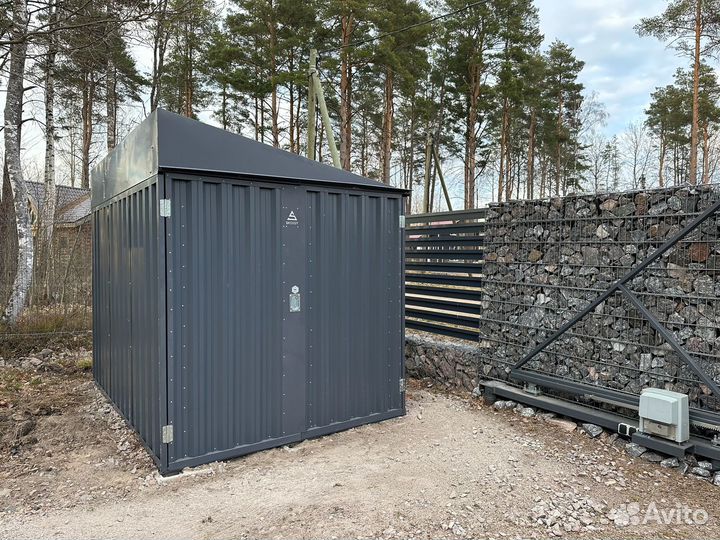 Гараж (контейнер) skoggy металлический разборный