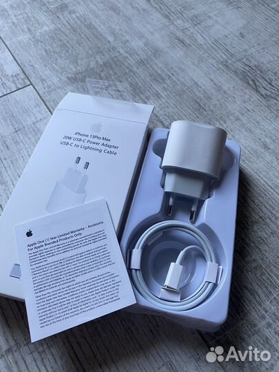 Быстрая зарядка на iPhone 20W