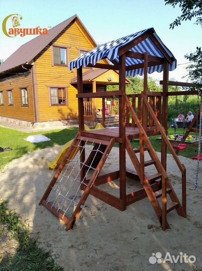 Детская игровая площадка для дачи Савушка Хит 2