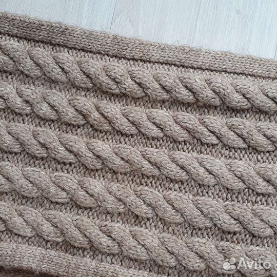 Снуд шарф шерстяной Ferz шерсть альпака