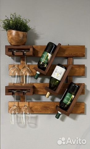 Винная полка (винница), стеллаж, мини-бар