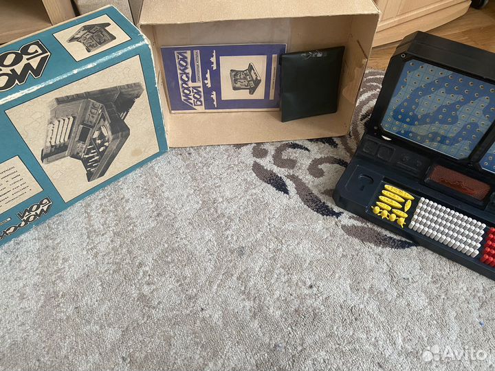 Электронная игра морской бой СССР с озвучкой