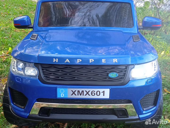 Электромобиль land rover 4wd двухместный