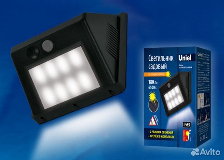 Светильник на стену на солнечной батарее USL-F-163