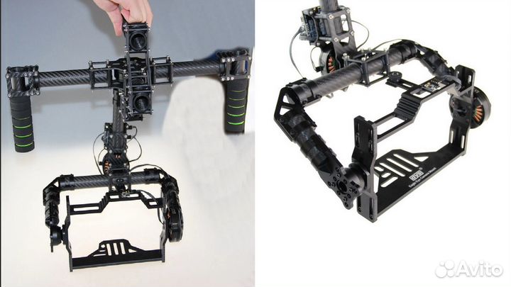 3-х осевой электронный стабилизатор видеокамеры
