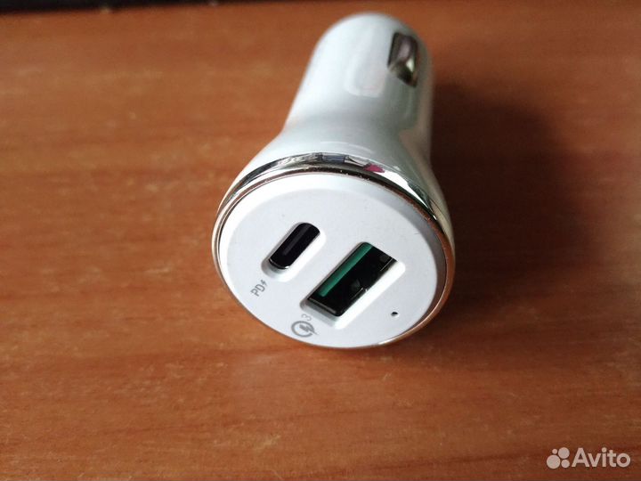 Зарядное устройство USB + USB type c