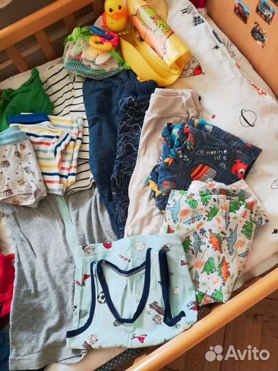 Детские вещи пакетом на мальчика 80-110