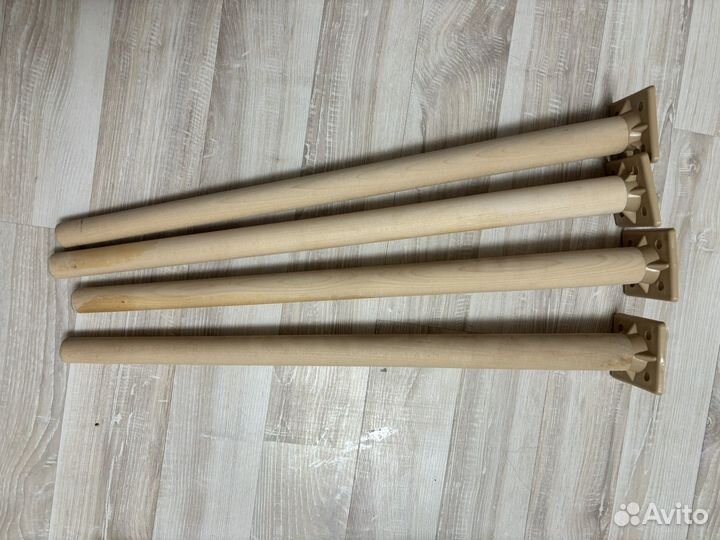 Мебельные ножки деревянные, высота 55 см