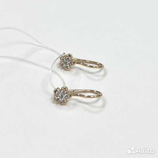 Золотые Серьги 585 Проба