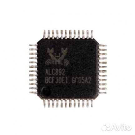 Аудиочип ALC892 QFP-48 с разбора ALC892, б/у