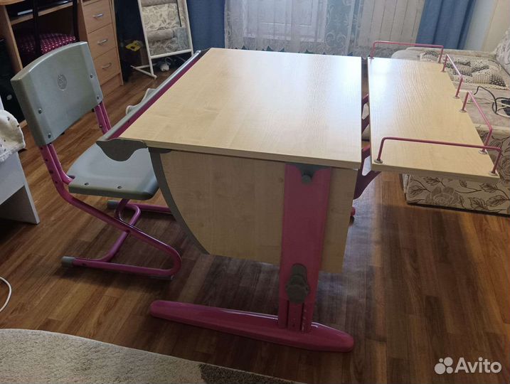 Растущая парта и стул