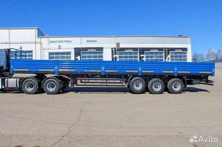 Полуприцеп бортовой ТЗА 588513, 2023