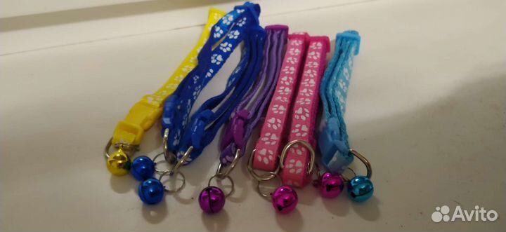 Ошейник для кошек/мелких собак + игрушка-мышка