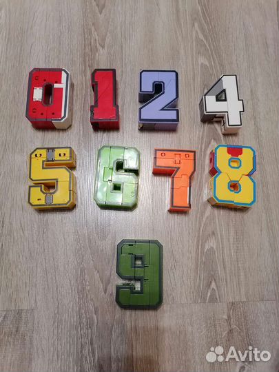 Цифры трансформеры