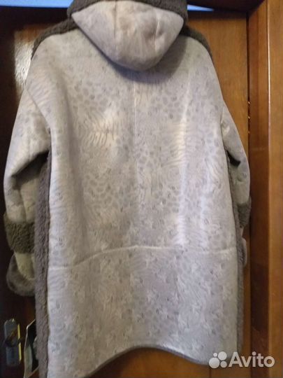 Дубленка женская 52