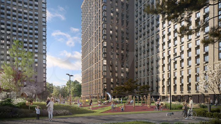 1-к. апартаменты, 38,4 м², 15/23 эт.