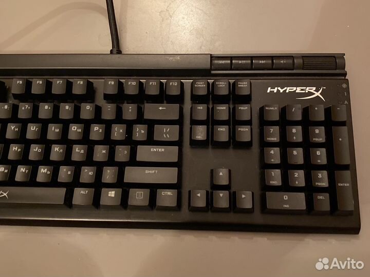 Клавиатура HyperX Alloy Elite Cherry MX blue