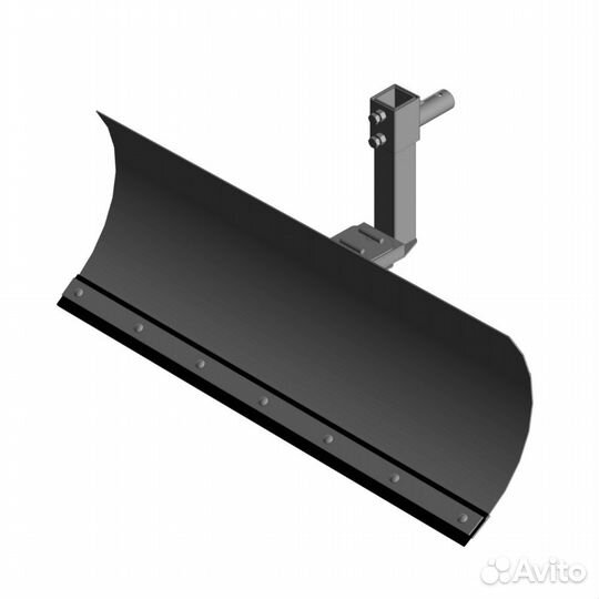 Лопата / отвал на мотоблок с обрезиненным ножом