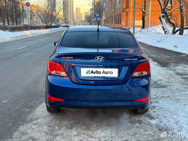 Hyundai Solaris 1.6 AT, 2015, 143 000 км