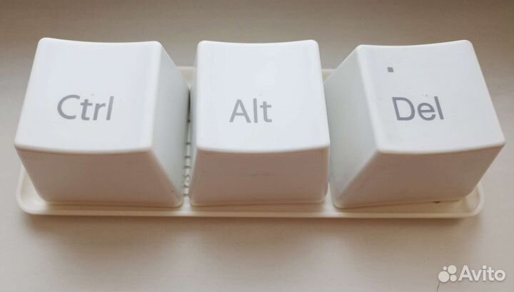 Новые чашки клавиатура Ctrl - Alt - Del