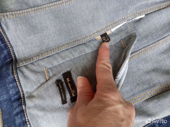 Джинсовая куртка Massimo Dutti 42-44 женская