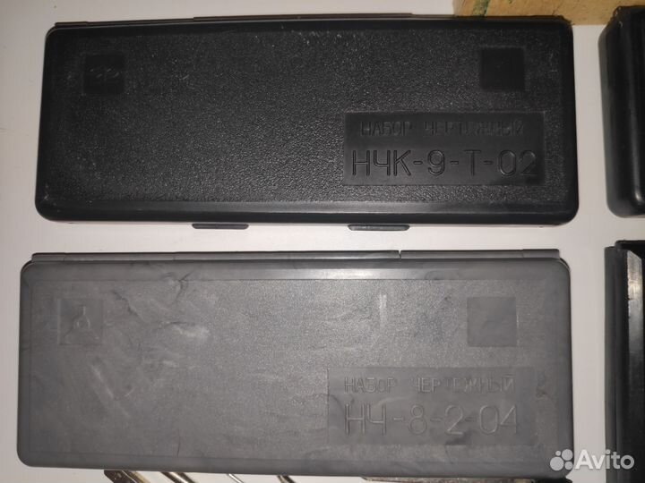 Канцелярские кнопки, набор черчения, СССР