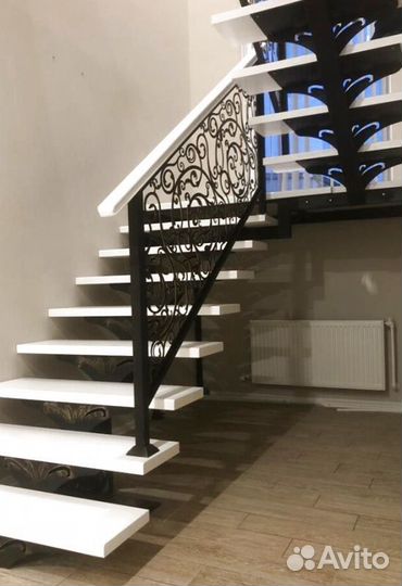 Лестницы прямые под ключ