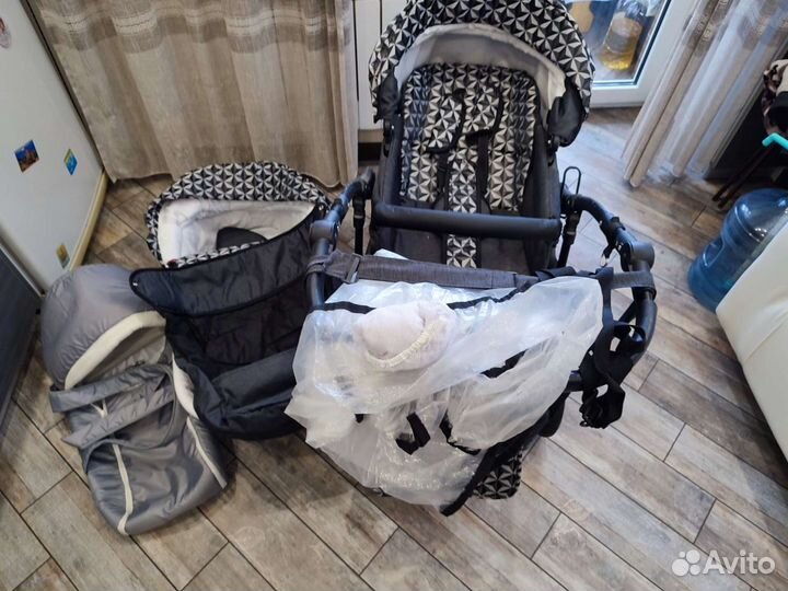 Детская коляска зима-лето Indigo