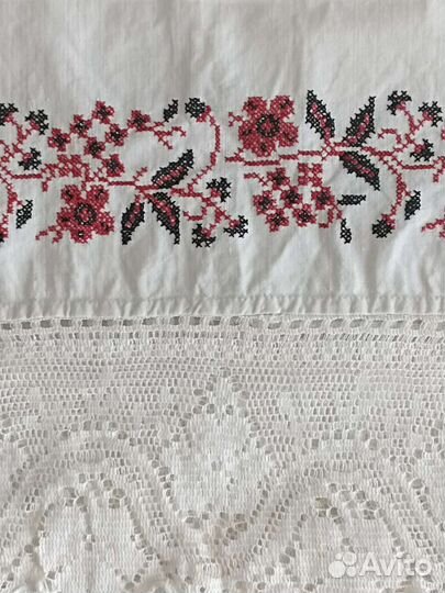 Рушники старинные. Самотканый лён