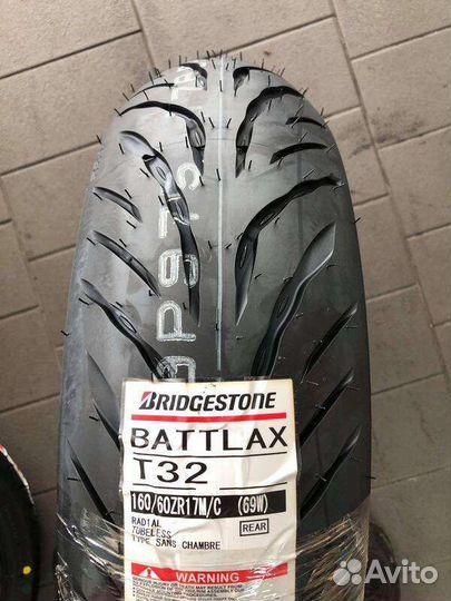 Мотопокрышка 160 60 17 Bridgestone T32