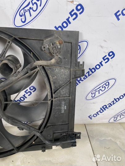 Диффузор с вентилятором Hyundai Tucson JM