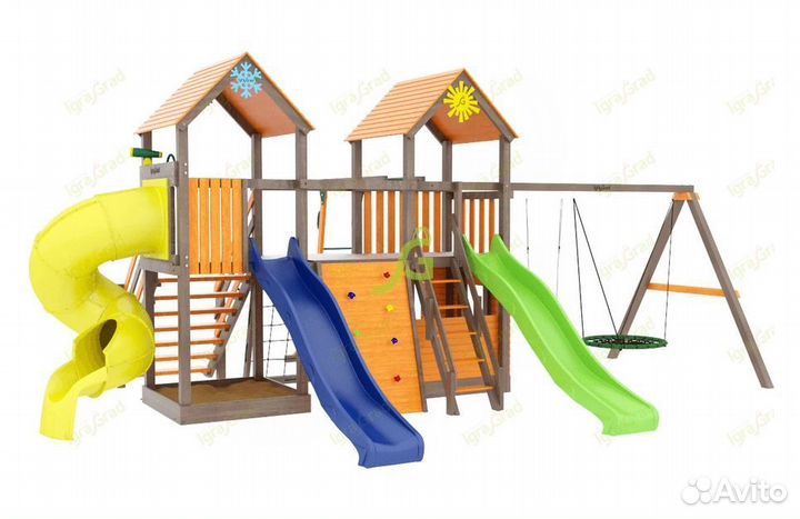 Детский игровой комплекс Комбо с трубой