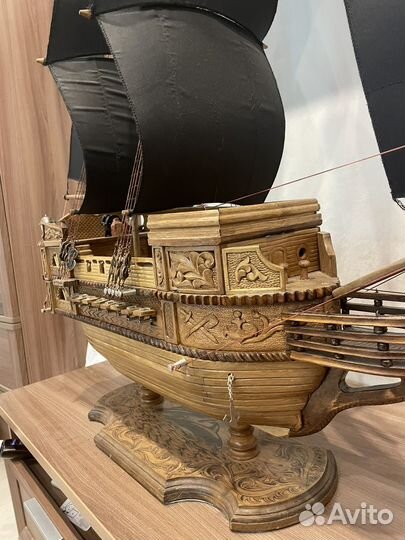 Корабль ручной работы