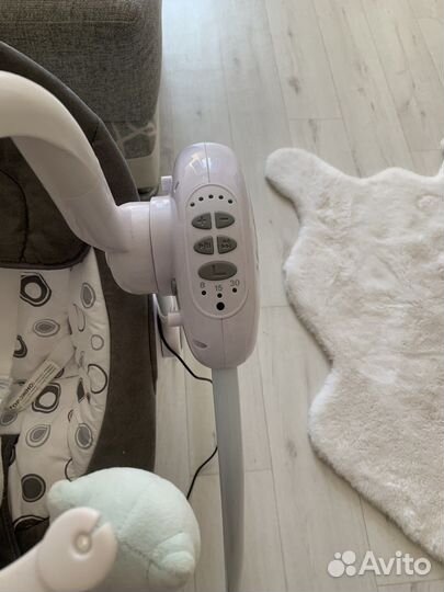 Детские электронные качели для новорожденных