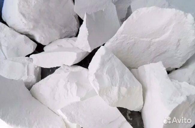 Природный мел и глина