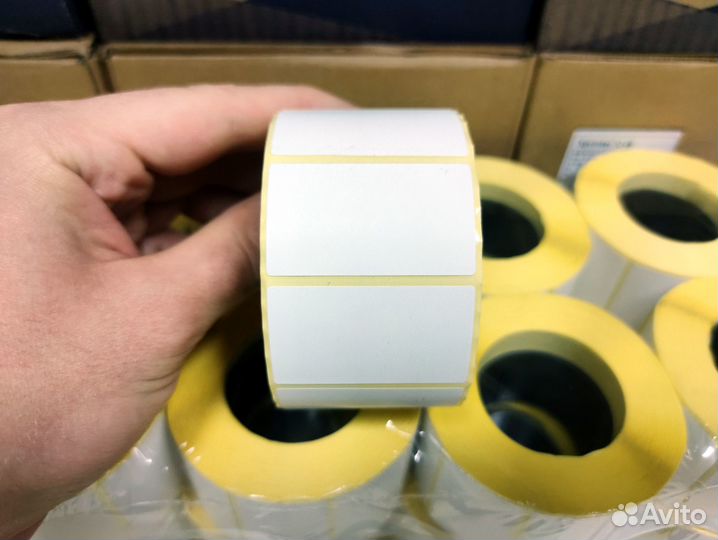 Термоэтикетки 43*25 мм