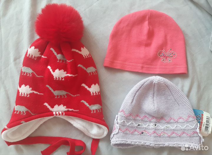 Шапки детские новые