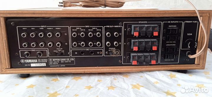 Усилитель yamaha CA1000II
