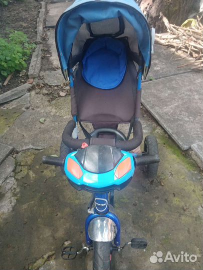 Детский трехколесный велосипед бу