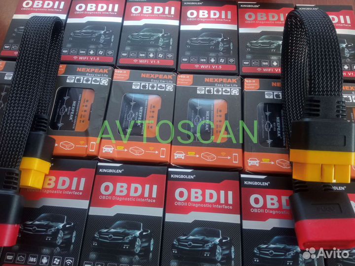 Автосканер elm327